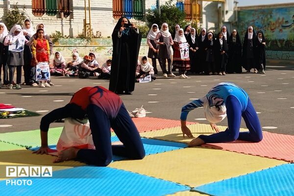 مدرسه پروین اعتصامی فیروزکوه، میزبان المپیاد ورزشی دانش‌آموزان