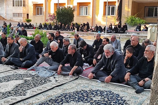مراسم سوگواری روز هفتم محرم در استانداری کردستان