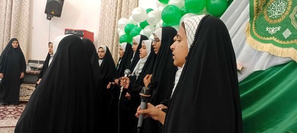 جشن میلاد حضرت فاطمه س در روستای نقاب شهرستان خلیل آباد