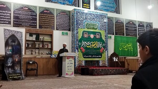 جشن بزرگ انقلاب در مسجد امام حسین (ع) نیشابور 