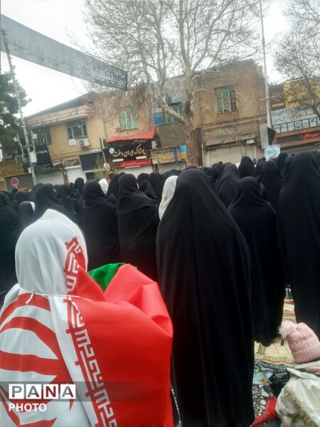 حضور پر شور مردم ولایت مدار نیشابور در راهپیمایی روز قدس 