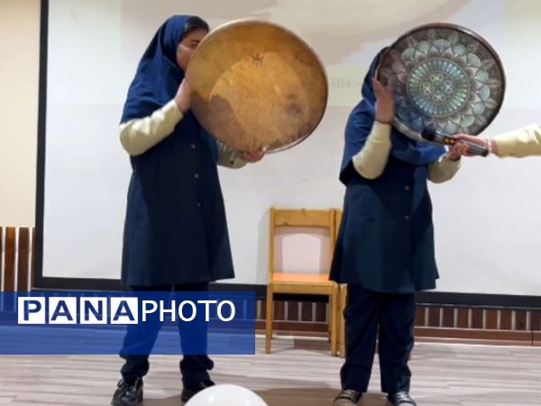 دبستان آرمینه مصلی نژاد در آستانه نیمه شعبان 