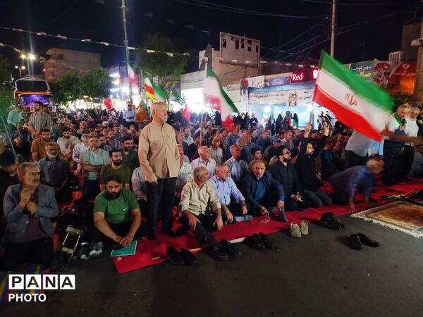نود و نهمین تجمع مردمی فردیس با حضور عاشقانه