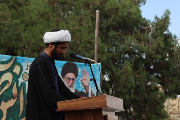 حضور پرشور دانش‌آموزان شهرستان صالح‌آباد در راهپیمایی روز ۱۳ آبان