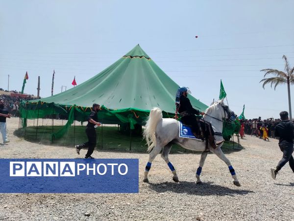 مراسم تعزیه‌خوانی در شهر طاقانک