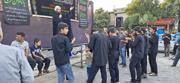 مراسم عزاداری سالروز شهادت امام حسن عسکری(ع) در نورآباد 