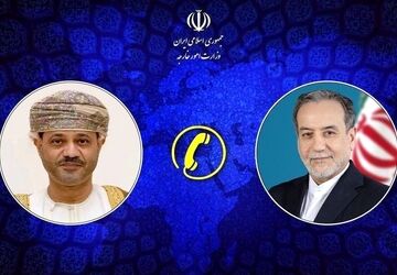 گفت‌وگوی تلفنی وزرای امور خارجه جمهوری اسلامی ایران و سلطنت عمان