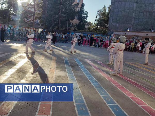 برگزاری المپیاد ورزشی درون مدرسه‌ای در دبستان امام خمینی(ره) بجنورد