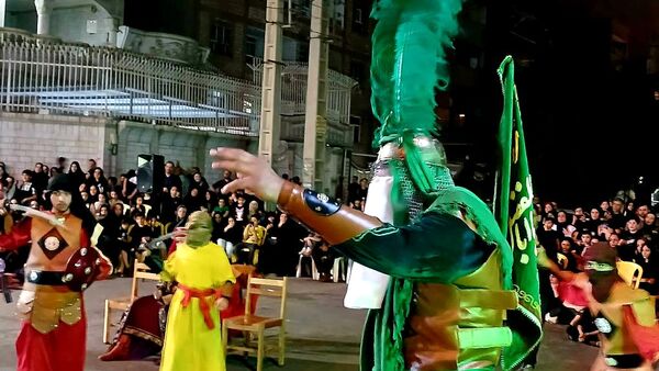 تعزیه‌خوانی در مسجد الهادی اهواز