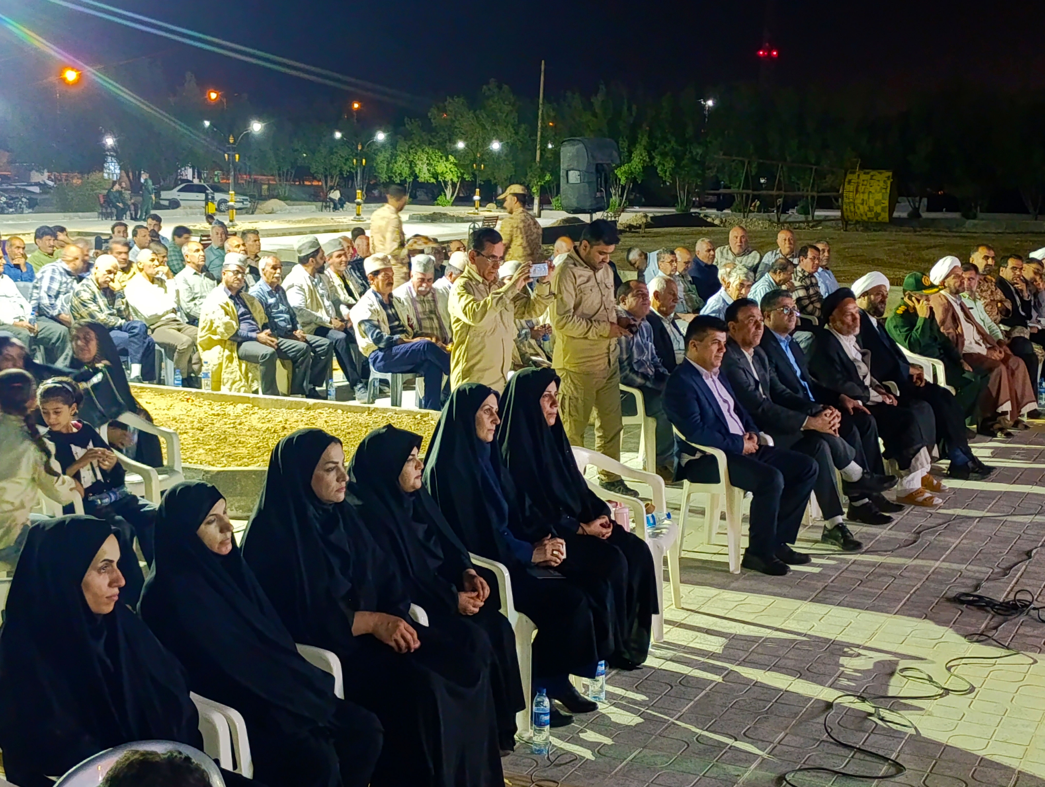 رزمندگان فراشبند در یادواره شهدای اقتدار ملی گردهم آمدند