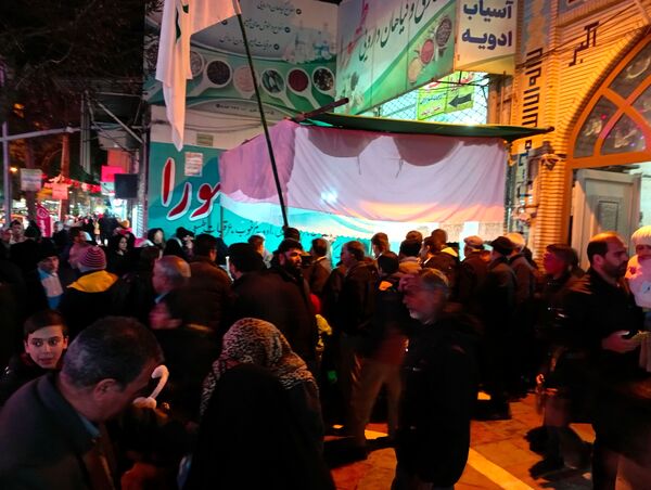 موکب‌های شادی در سطح شهرستان کاشمر 