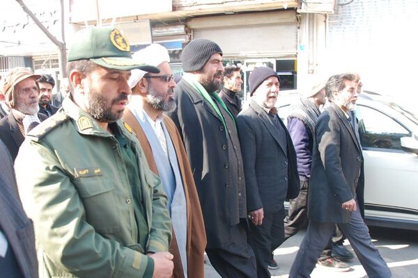 راهپیمایی ۲۲ بهمن در قیامدشت