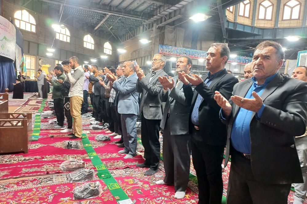 برگزاری نماز عید سعید فطر در مصلی بزرگ نسیم‌شهر