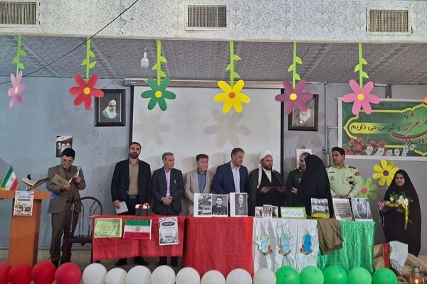 جشن بازگشایی مدرسه مکتب‌ الزهرا در شهرستان معمولان