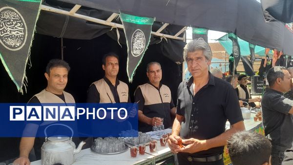 روز هشتم محرم دسته روی هیئت جانثاران ابوالفضلی روستای فدافن