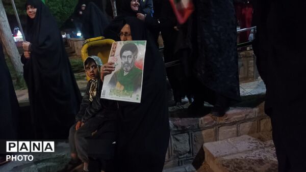 گرامیداشت سی و هشتمین  روز شهادت رهبر معظم انقلاب در بی بی شطیطه شهرستان نیشابور 