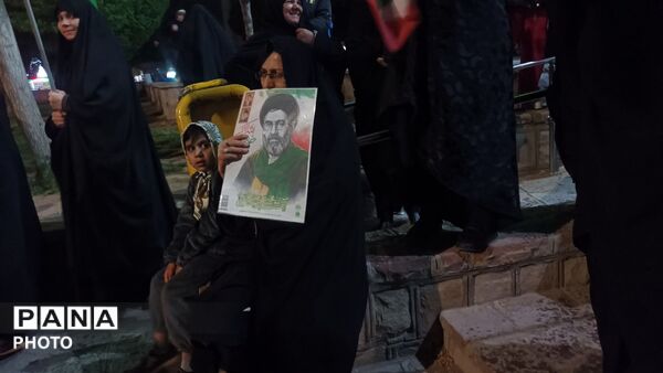 گرامیداشت سی و هشتمین  روز شهادت رهبر معظم انقلاب در بی بی شطیطه شهرستان نیشابور 
