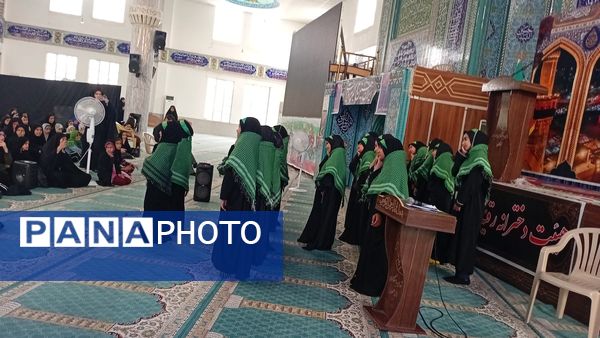 ویژه برنامه‌ شهادت حضرت رقیه(س) در شهرستان لردگان 