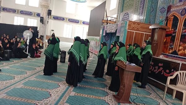 ویژه برنامه‌ شهادت حضرت رقیه(س) در شهرستان لردگان 