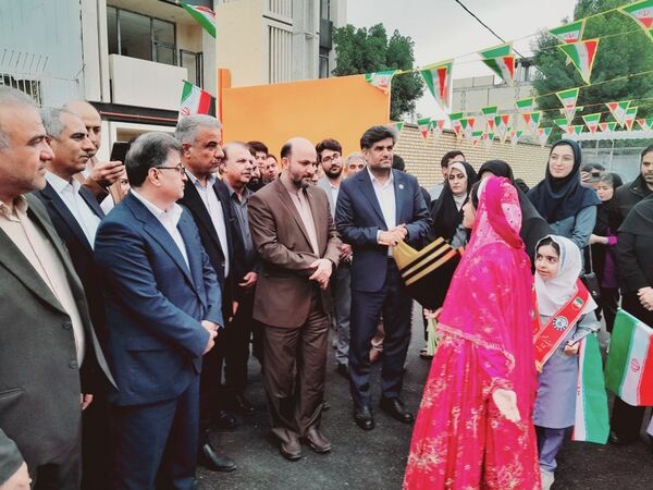 افتتاح مدرسه  ۱۲ کلاسه فروغی بسطامی در بوشهر
