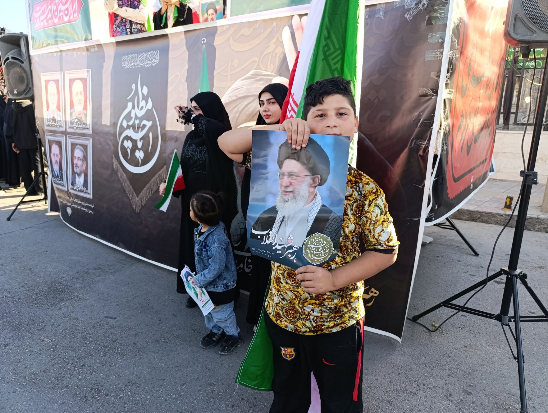 بیعت با رهبر جدید انقلاب اسلامی در پلدختر 