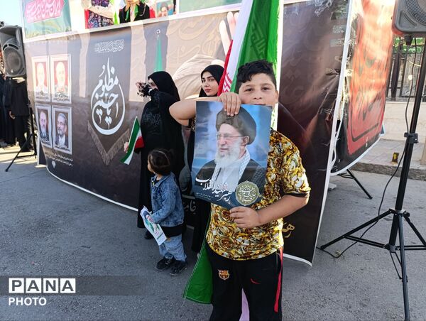بیعت با رهبر جدید انقلاب اسلامی در پلدختر 