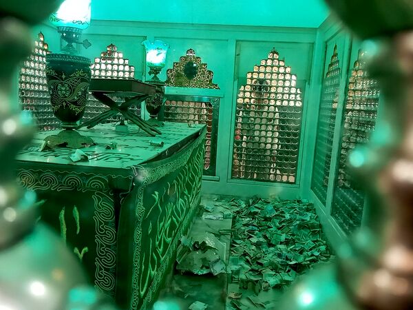 تلاوت دعای کمیل در شهرستان کاخک