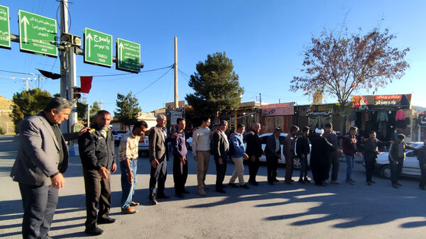 اجتماع باشکوه فاطمیون در شهرستان مارگون