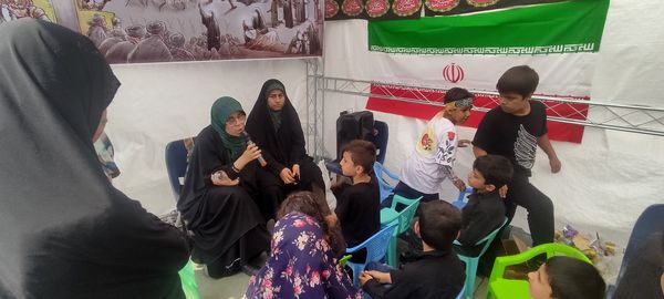 برپایی موکب‌ها در اربعین حسینی نمادی از دین باوری و سنت نبوی است