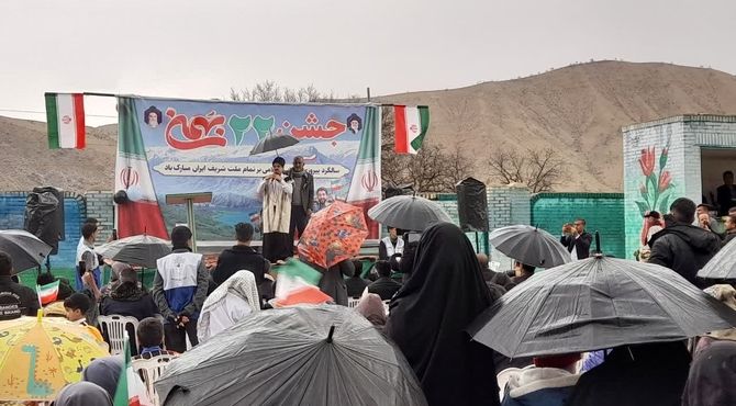 راهپیمایی 22 بهمن در دزپارت باشکوه و چشمگیر برگزار شد