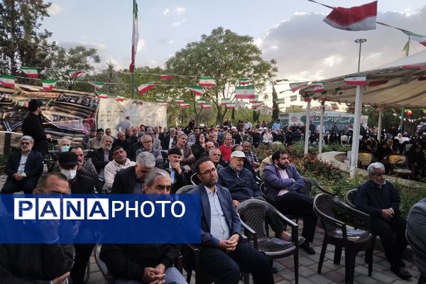 یادواره ۲۷۰ شهید  در مقبره شهید گمنام بوستان حضرت ام البنین(س) ناحیه یک شهرری