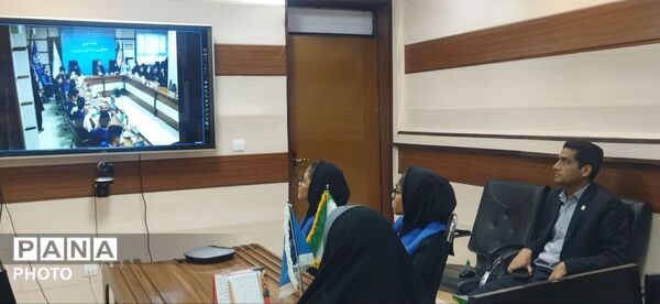 حضور دانش‌آموز خبرنگاران پانا سیستان‌ و بلوچستان در نشست خبری برخط با سخنگوی وزارت آموزش‌وپرورش 