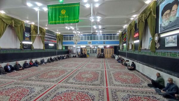  مراسم عزاداری دهه اول فاطمیه (س) در تکیه علی اکبری فدافن