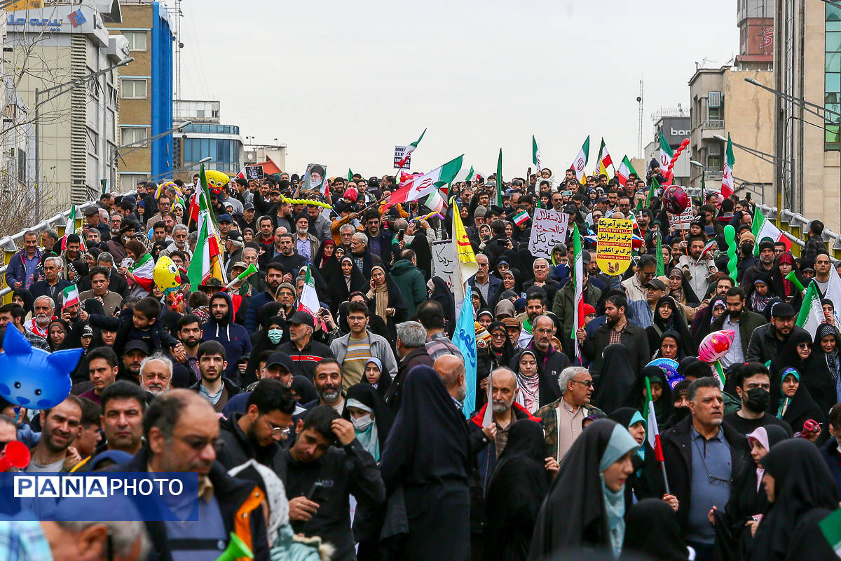 راهپیمایی 22 بهمن ۱۴۰۴ - تهران (۱)