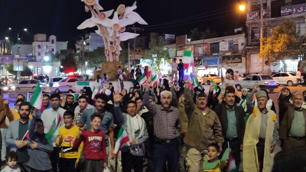 تجمع قدردانی از «وعده صادق ۲» در یاسوج