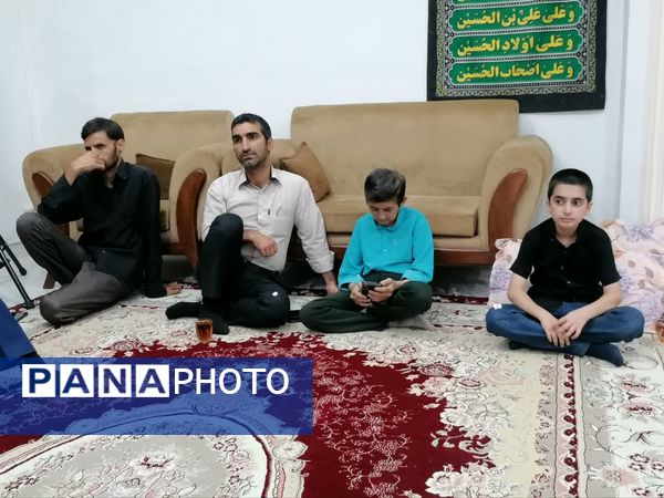 عزاداری نوجوانان کاشمری به یاد حضرت رقیه (س)