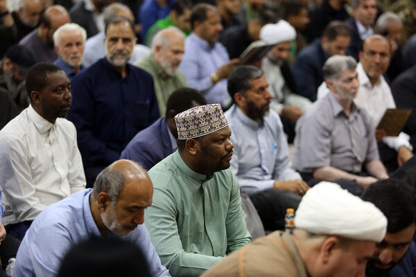 مراسم بزرگداشت والده «سید حسن نصرالله» در قم