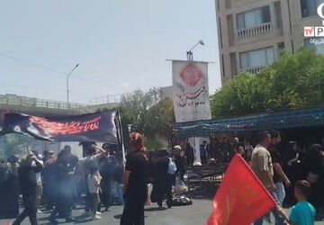 سمنان؛ هم‌نفس با زائران اربعین در مراسم «دلدادگان حسینی»
