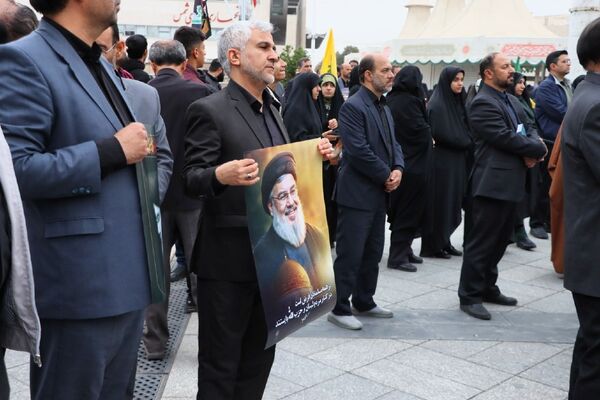 بزرگداشت یاد سید حسن نصرالله در مشهد 