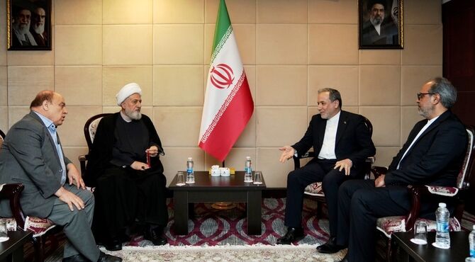 گفت‌وگوی نائب رئیس مجلس اعلای اسلامی شیعیان لبنان با وزیر امور خارجه