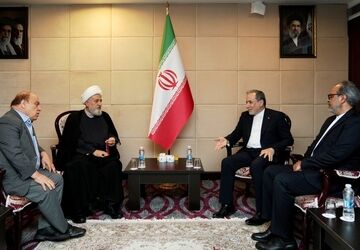 گفت‌وگوی نائب رئیس مجلس اعلای اسلامی شیعیان لبنان با وزیر امور خارجه