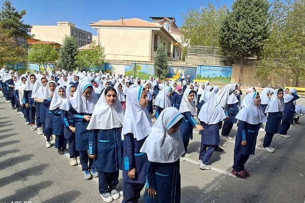 طنین زنگ سلامت در مدرسه خواهران بابایی