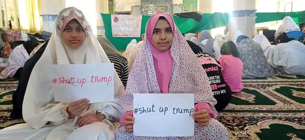 شور و حضور بانوان در مراسم معنوی اعتکاف در شوراب صغیر 