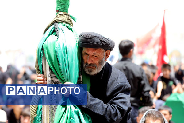 عزاداری روز تاسوعا در مسجد مقدس جمکران