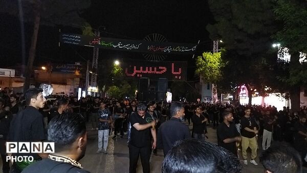 گذری بر فعالیت هیئت امام حسن مجتبی نیشابور  در شب عاشورا 