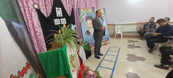 مراسم عزاداری در مدرسه استثنایی ولایت