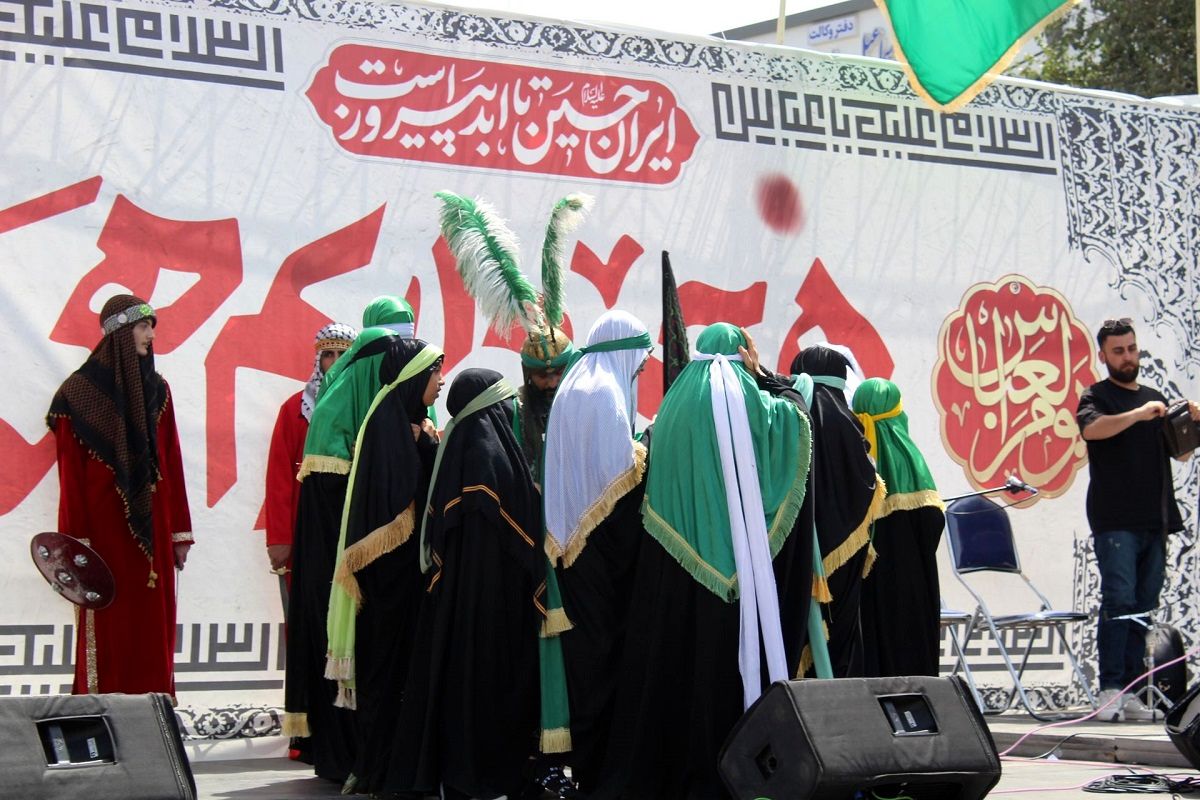 یوم‌العباس با حضور پرشور مردم برگزار شد