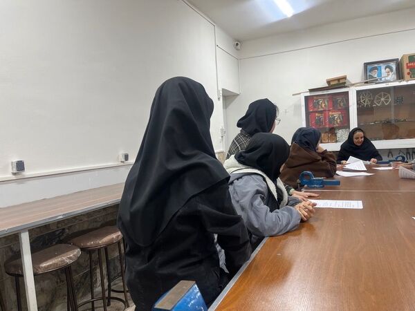 جلسه سفیران سلامت دبیرستان مطهره ناحیه ۶ مشهد مقدس