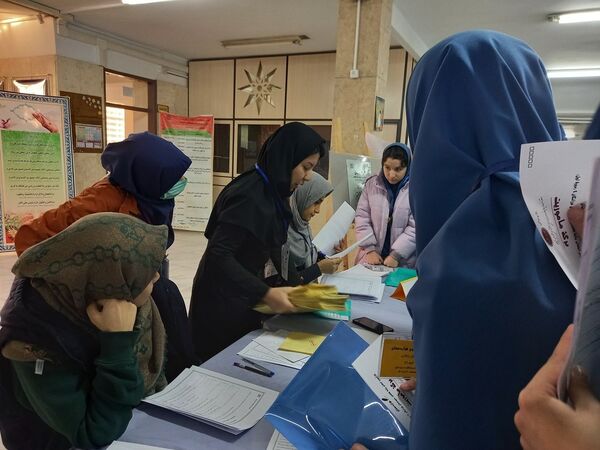 برگزاری کار آزمون هزاردستان (انشانویسی)
