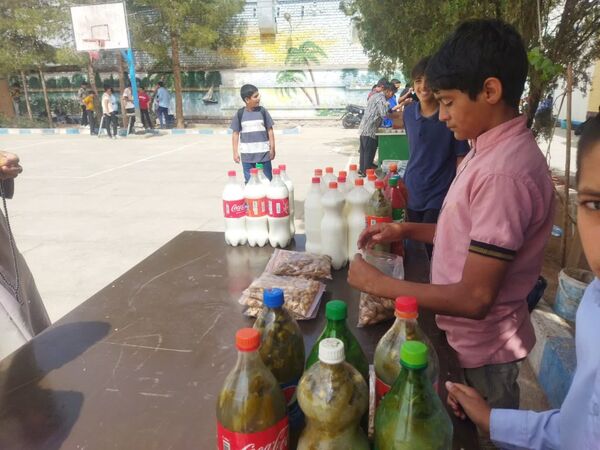برگزاری جشنواره غذا و بازارچه دانش‌آموزی در دبیرستان نمونه دولتی دانش 